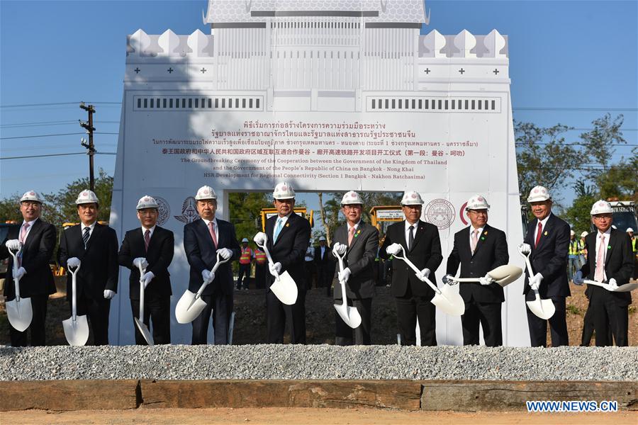 THAILAND-PAK CHONG-CHINA-HIGH-SPEED RAILWAY-INAUGURATION