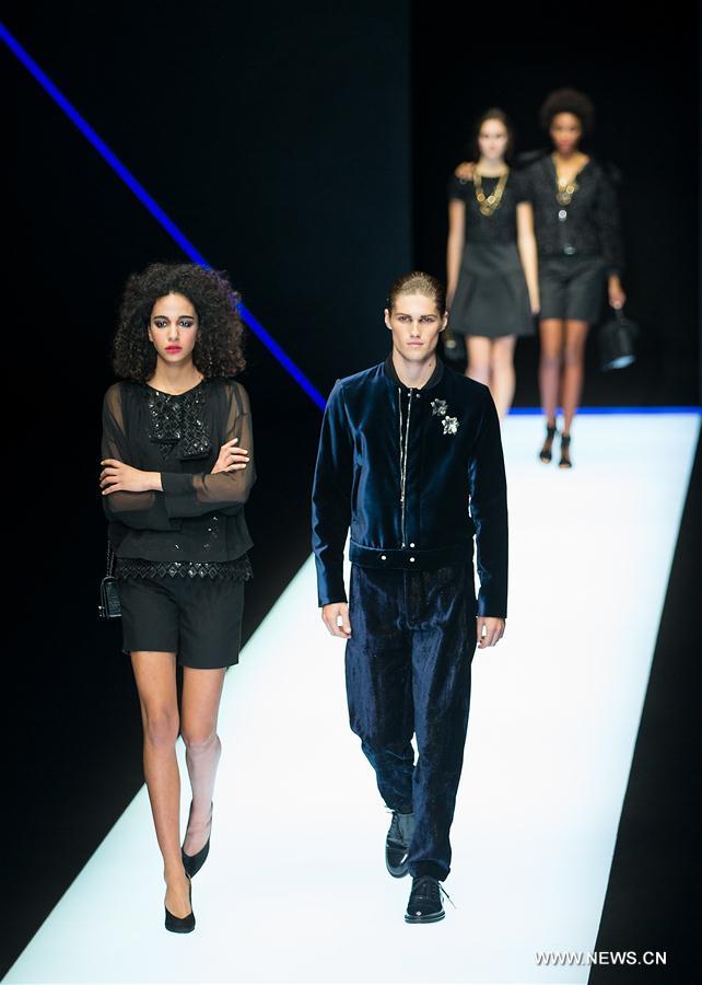 ITALY-MILAN-FASHION WEEK-EMPORIO ARMANI