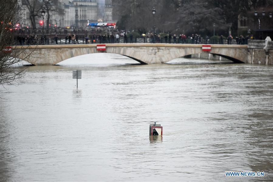 FRANCE-PARIS-SEINE RIVER-FLOOD