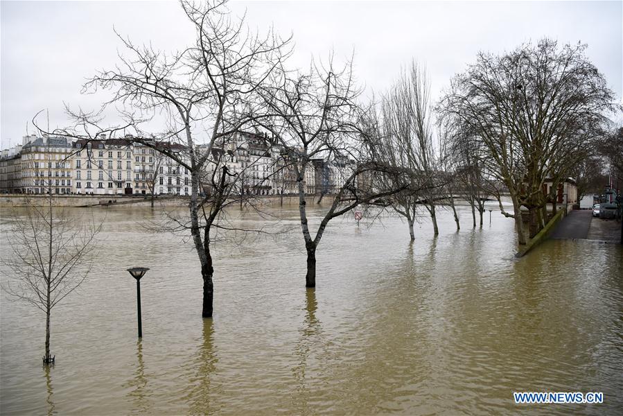 FRANCE-PARIS-SEINE RIVER-FLOOD