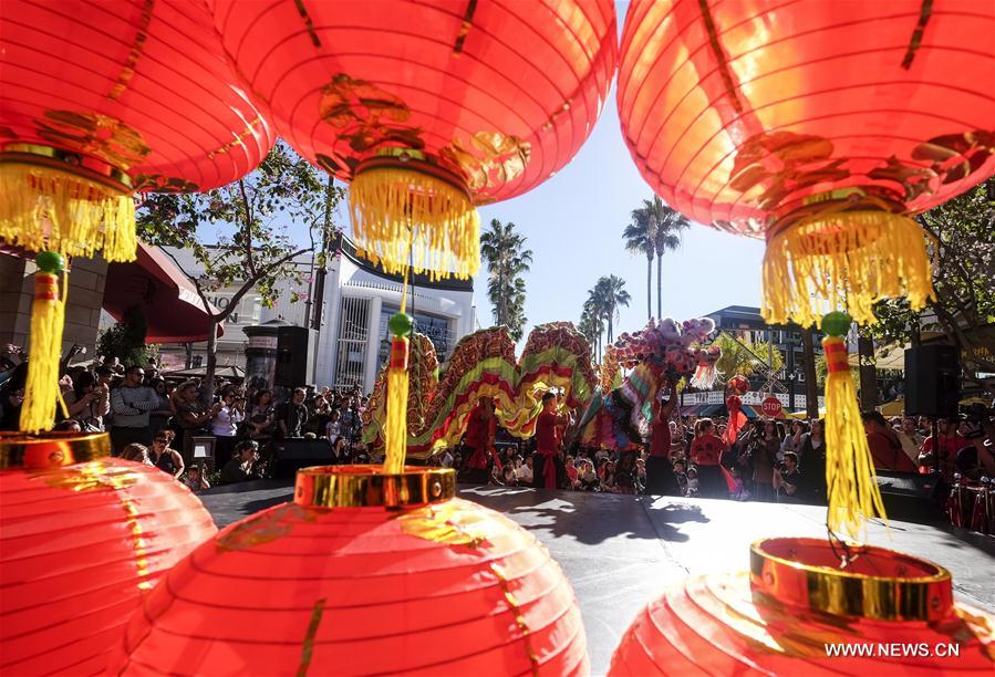 U.S.-LOS ANGELES-CHINESE NEW YEAR-CELEBRATION