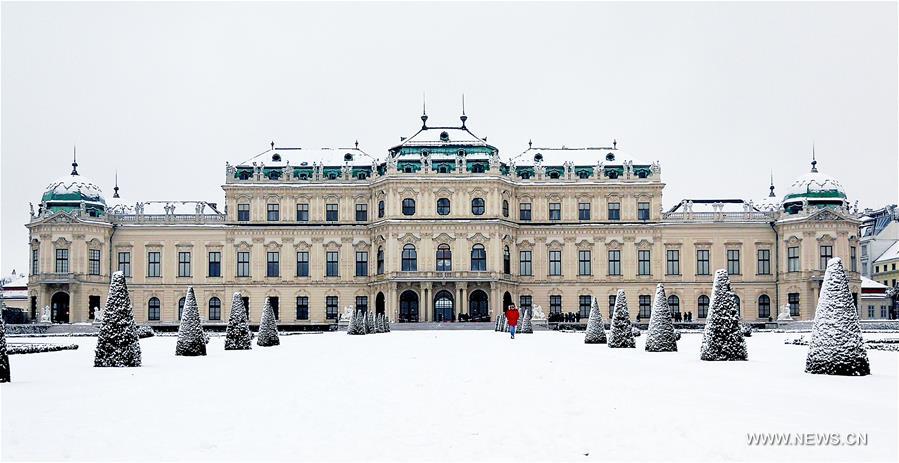 AUSTRIA-VIENNA-SNOW