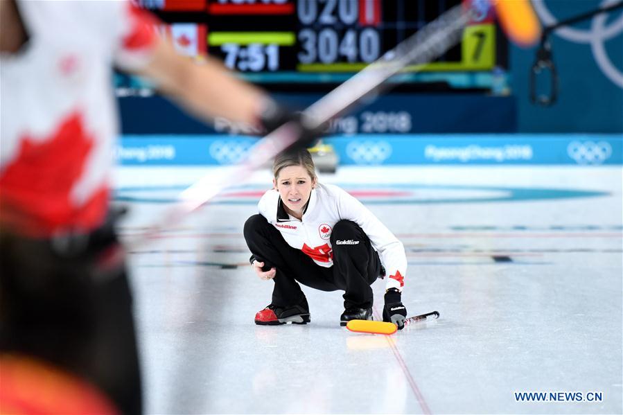 (SP)OLY-SOUTH KOREA-PYEONGCHANG-CURLING-MIXED DOUBLES-CHINA VS CANADA