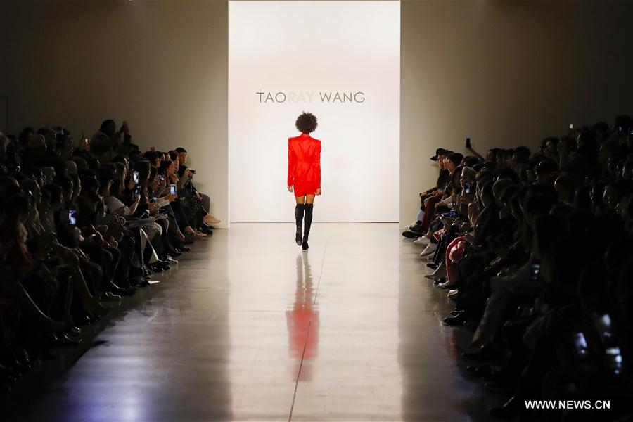 U.S.-NEW YORK-FASHION WEEK-TAORAY WANG