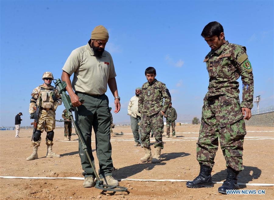 AFGHANISTAN-KANDAHAR-MILITARY TRAINING