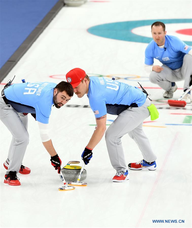 (SP)OLY-SOUTH KOREA-PYEONGCHANG-CURLING-MEN-SEMI-FINAL-USA VS CAN