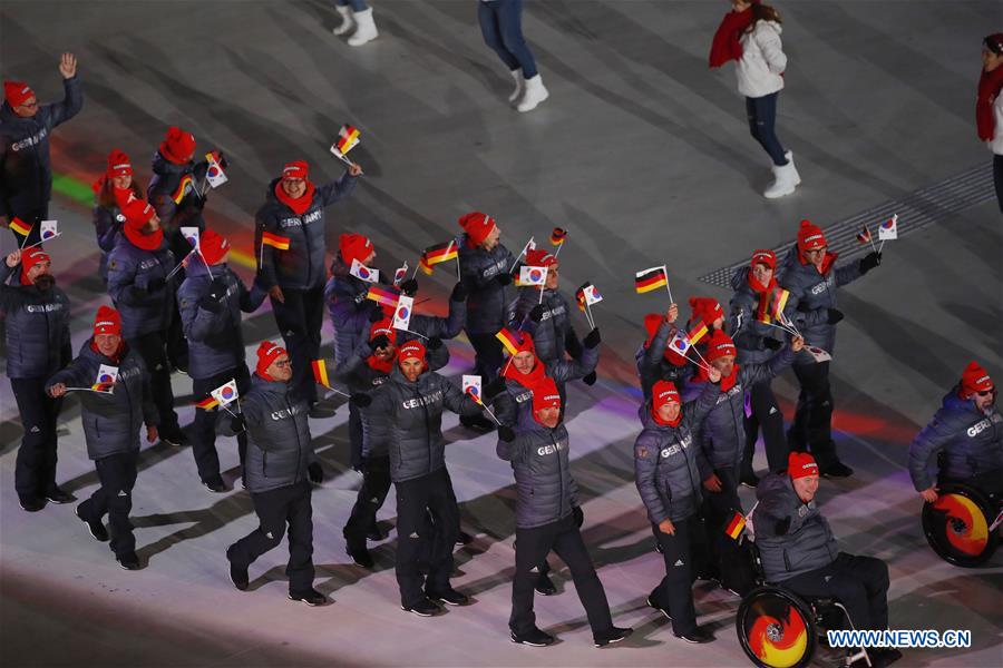 (SP)OLY-PARALYMPIC-SOUTH KOREA-PYEONGCHANG-OPENING CEREMONY