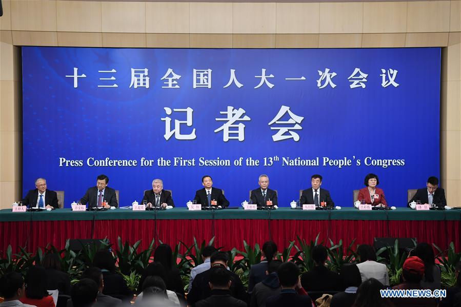 (TWO SESSIONS)CHINA-BEIJING-NPC-PRESS CONFERENCE-LEGISLATION WORK (CN)