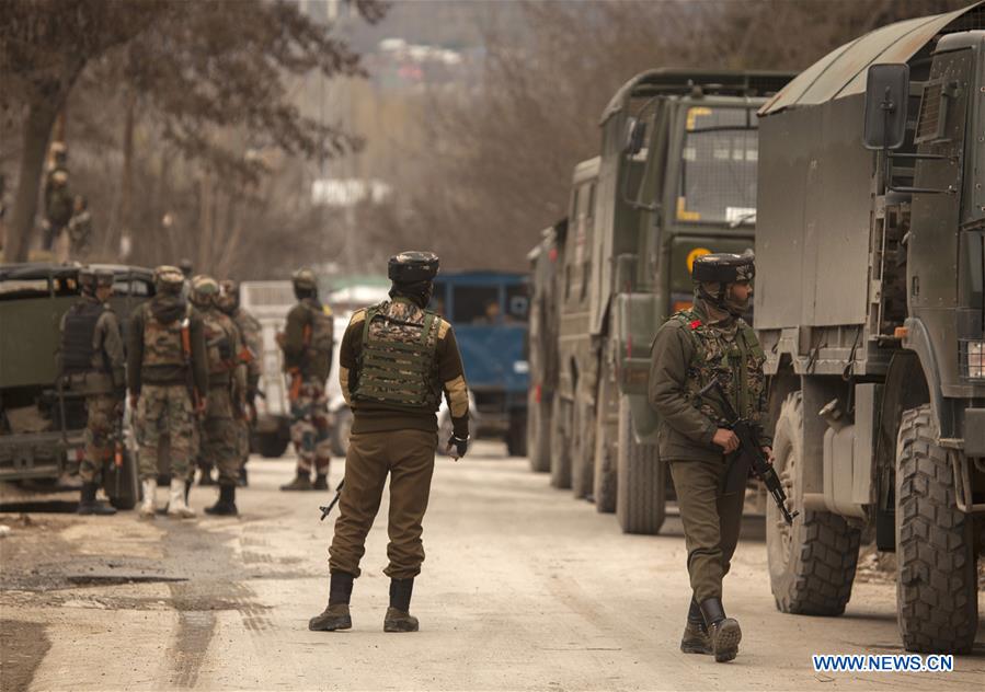 INDIAN-CONTROLLED KASHMIR-SRINAGAR-GUNFIGHT