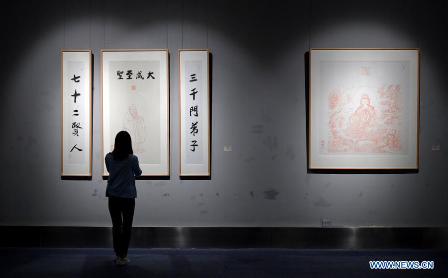 CHINA-JIANGXI-WOODBLOCK PRINTING-EXHIBITION (CN)