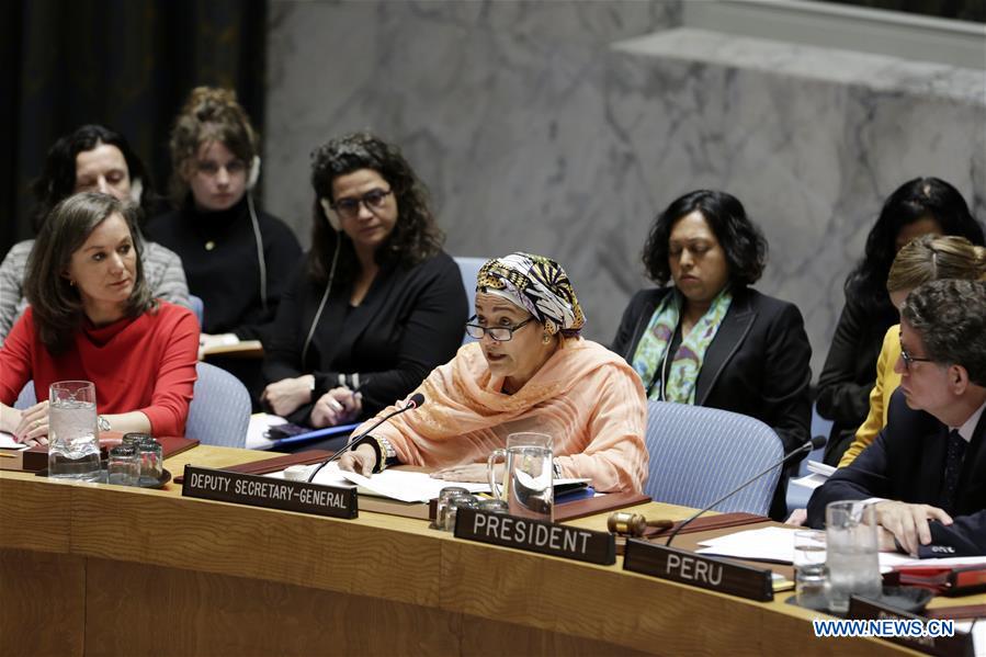 UN-SECURITY COUNCIL-OPEN DEBATE-SEXUAL VIOLENCE IN CONFLICT