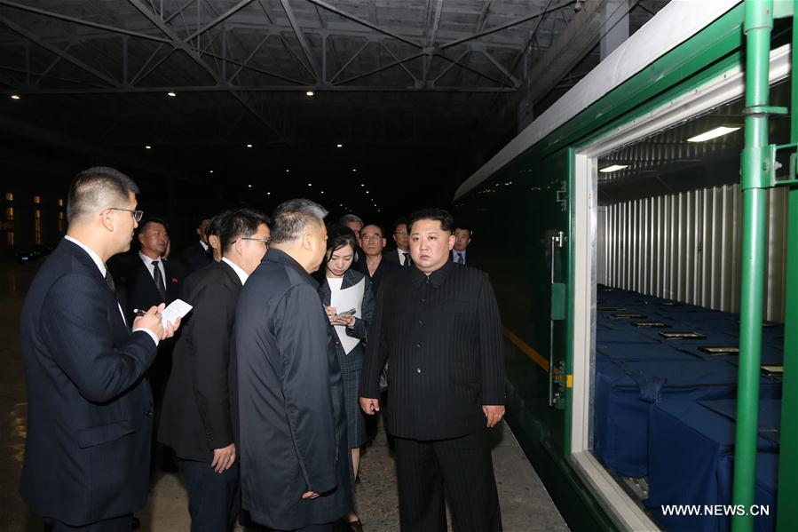 DPRK-PYONGYANG-TRAIN