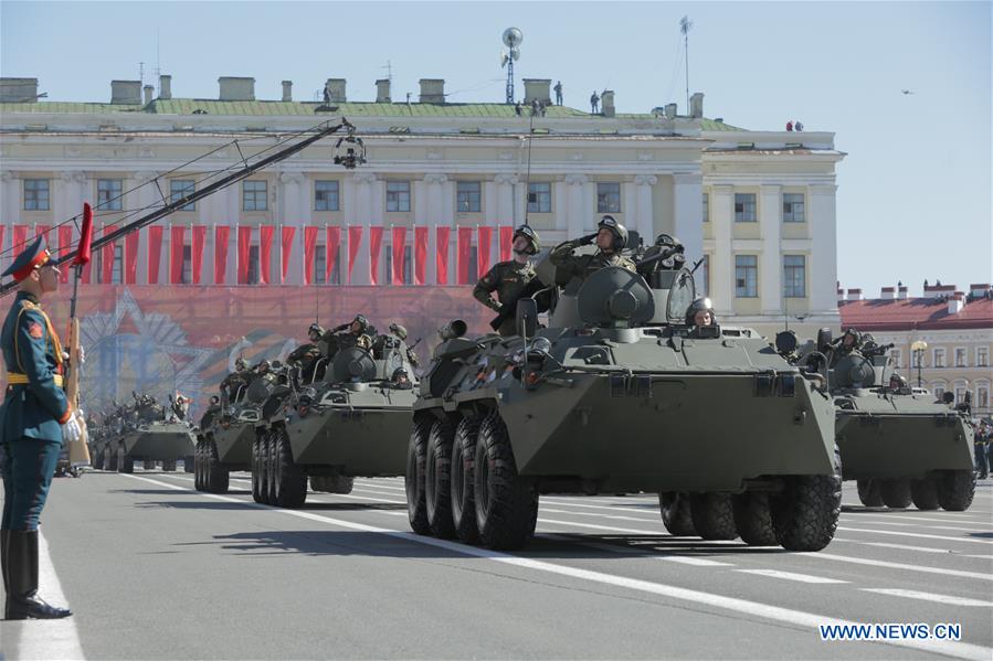 RUSSIA-ST. PETERSBURG-VICTORY DAY-PARADE