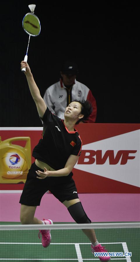 (SP)THAILAND-BANGKOK-BADMINTON-UBER CUP