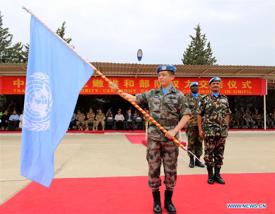 LEBANON-HINNIEH-CHINESE PEACEKEEPING FORCE-ROTATION