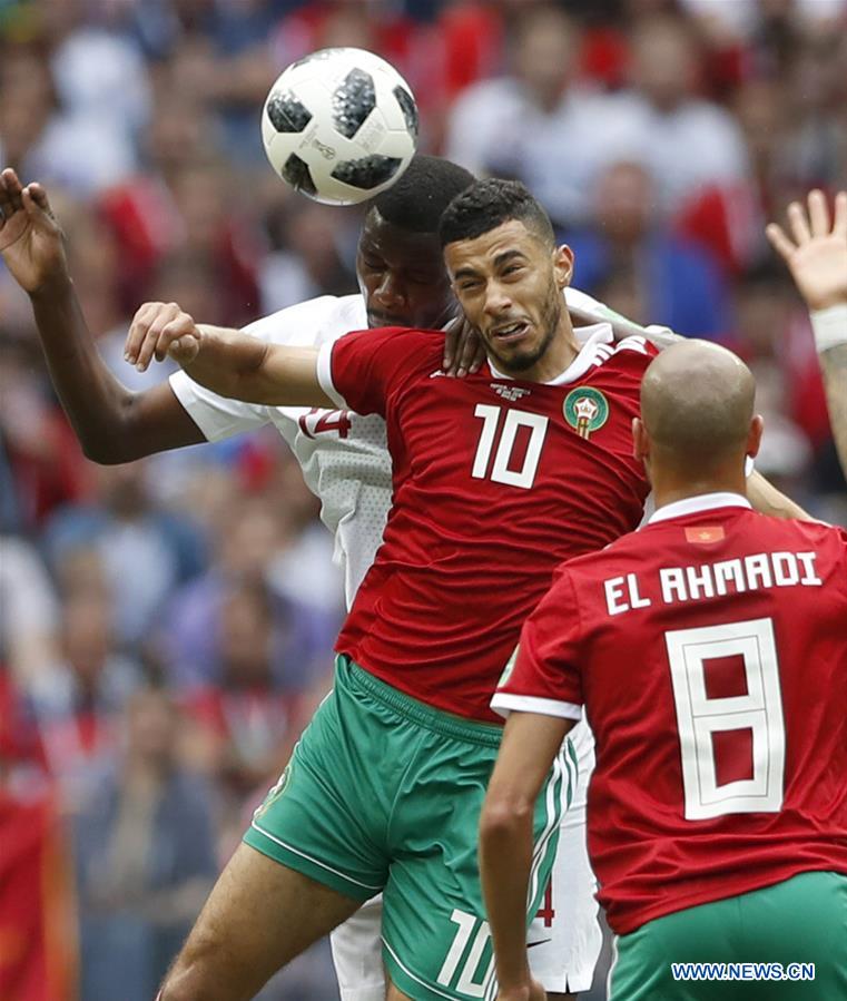 (SP)RUSSIA-MOSCOW-2018 WORLD CUP-GROUP B-PORTUGAL VS MOROCCO