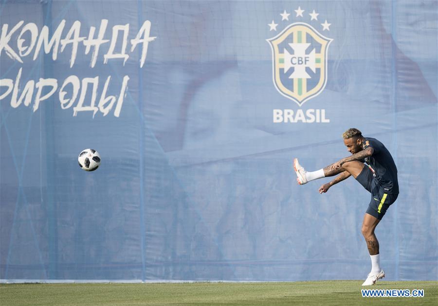 (SP)RUSSIA-SOCHI-2018 WORLD CUP-BRAZIL-TRAINING