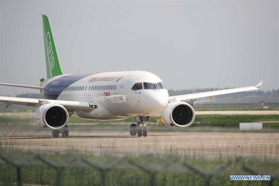 CHINA-SHANGHAI-C919 PLANE-TEST (CN)