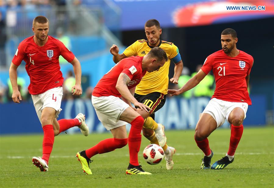 (SP)RUSSIA-SAINT PETERSBURG-2018 WORLD CUP-THIRD PLACE-ENGLAND VS BELGIUM