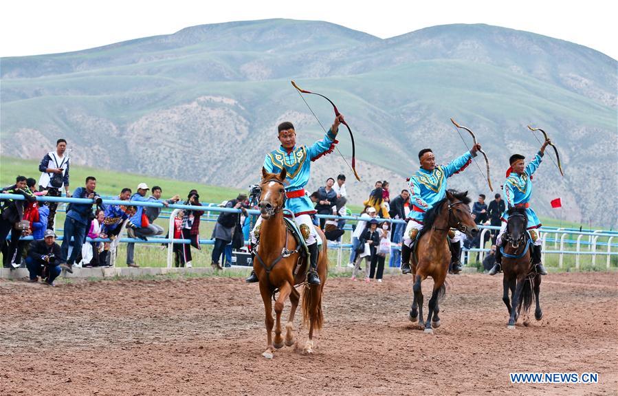 #CHINA-GANSU-SUNAN-MINORITY GROUP-SPORT (CN)