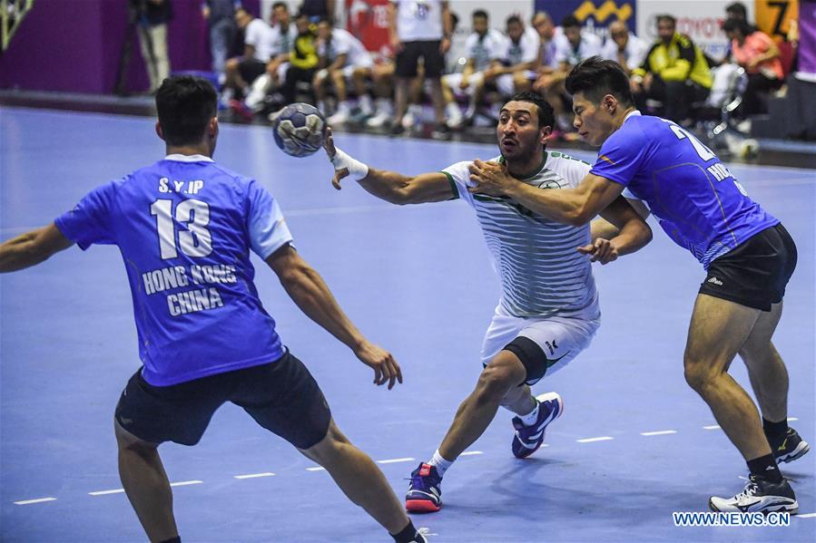 (SP)INDONESIA-JAKARTA-ASIAN GAMES-HANDBALL-HONG KONG VS SAUDI ARABIA