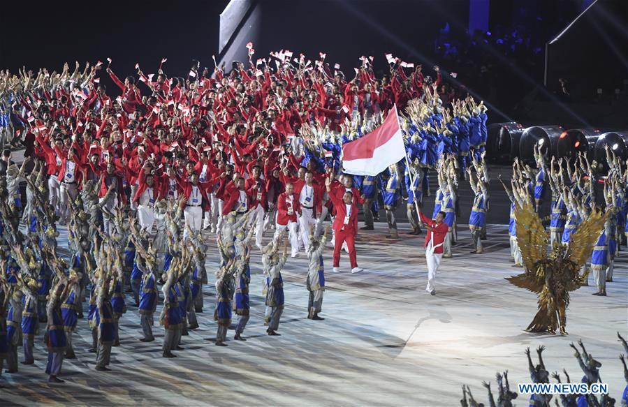 (SP)INDONESIA-JAKARTA-ASIAN GAMES-OPENING CEREMONY