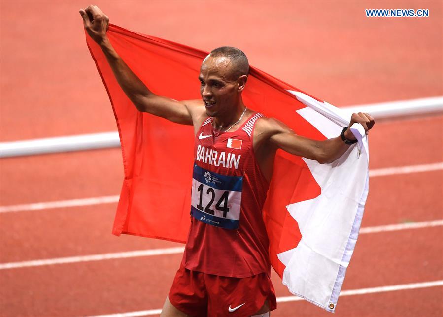 (SP)INDONESIA-JAKARTA-ASIAN GAMES-ATHLETICS-MEN'S 10000M FINAL