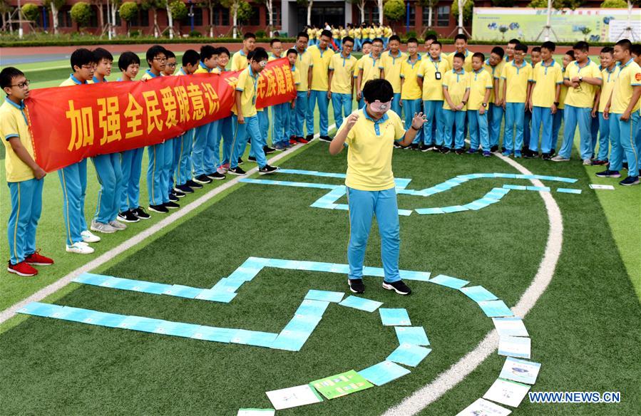 CHINA-HEBEI-SCHOOL OPENING DAY-EYE CARE (CN)