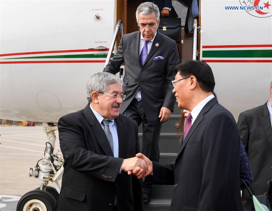 CHINA-BEIJING-ALGERIA-PRIME MINISTER-ARRIVAL (CN)