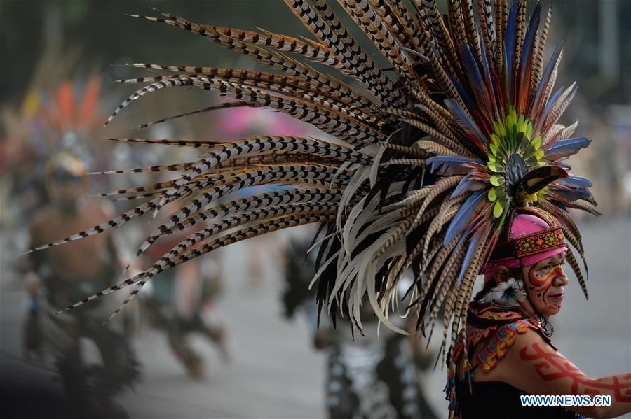 MEXICO-MEXICO CITY-DAY OF THE DEAD-PARADE