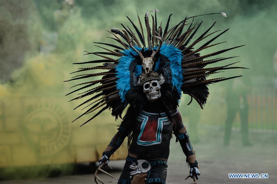 MEXICO-MEXICO CITY-DAY OF THE DEAD-PARADE