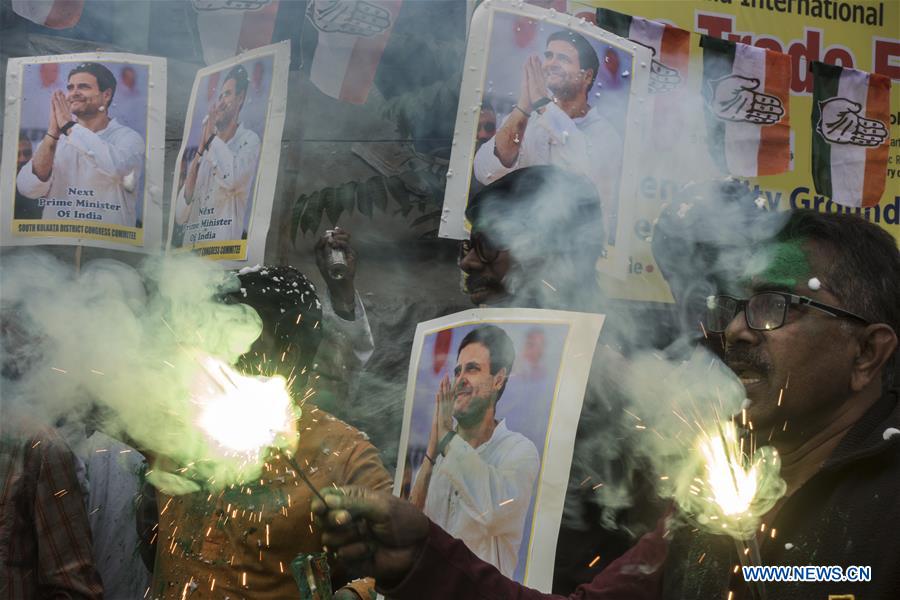 INDIA-KOLKATA-ELECTION-RESULT-CELEBRATION