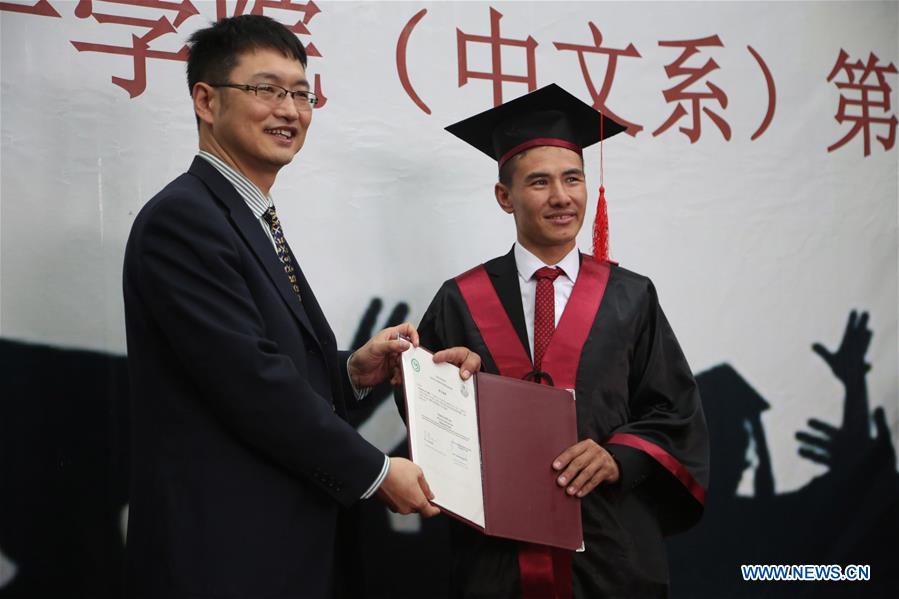 AFGHANISTAN-KABUL-CHINESE DEPARTMENT-KABUL UNIVERSITY-GRADUATION CEREMONY