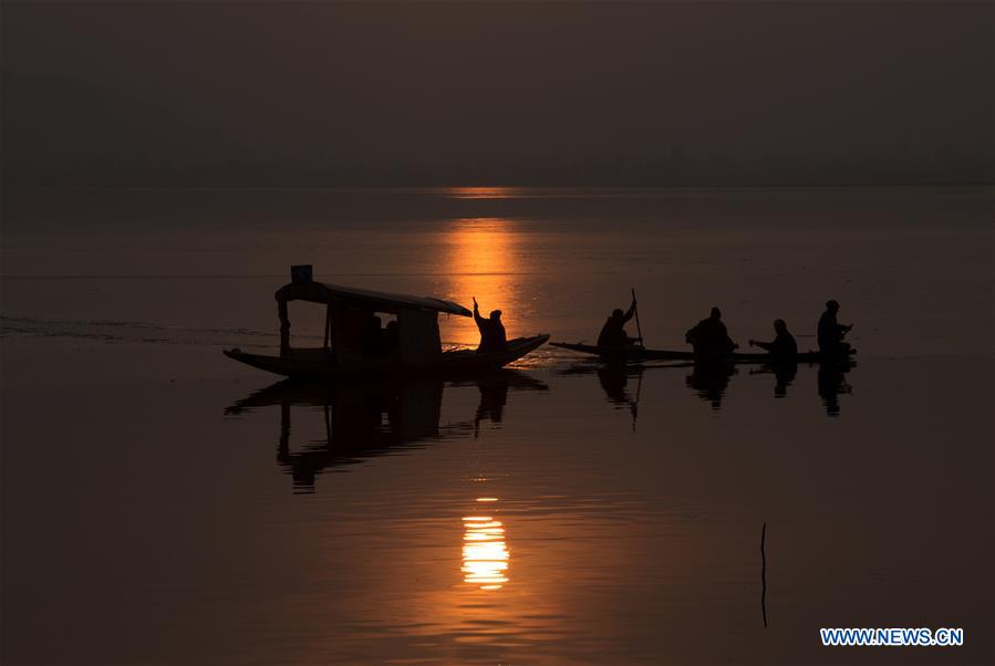 KASHMIR-SRINAGAR-SUNSET