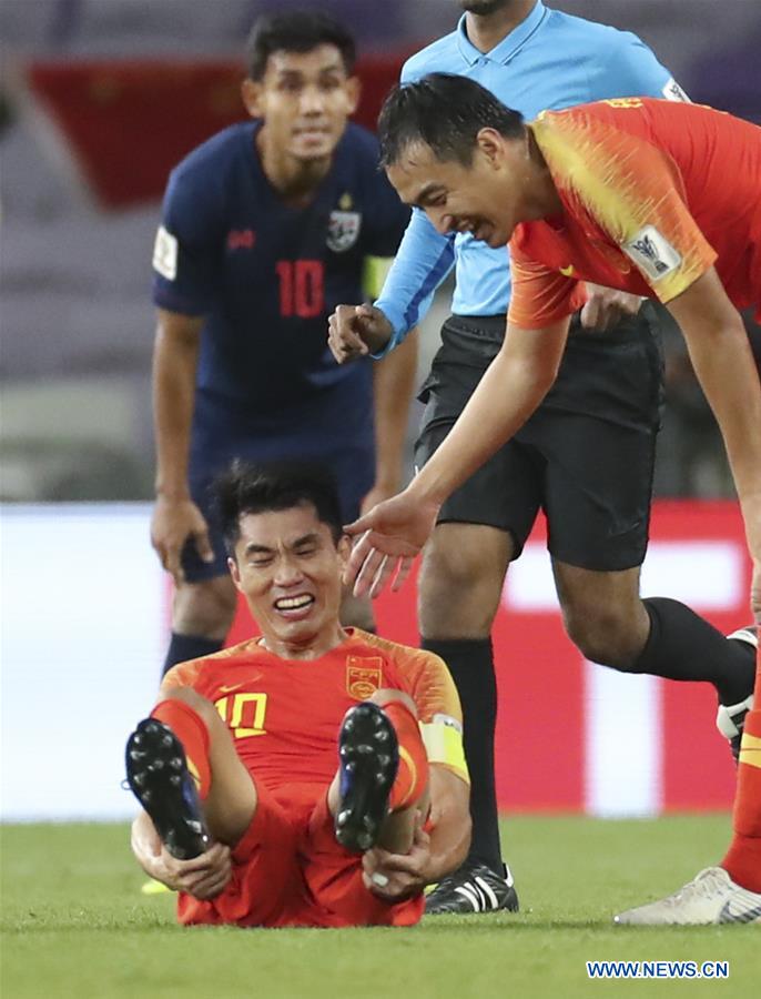 (SP)UAE-AL AIN-SOCCER-AFC ASIAN CUP 2019-CHN VS THA