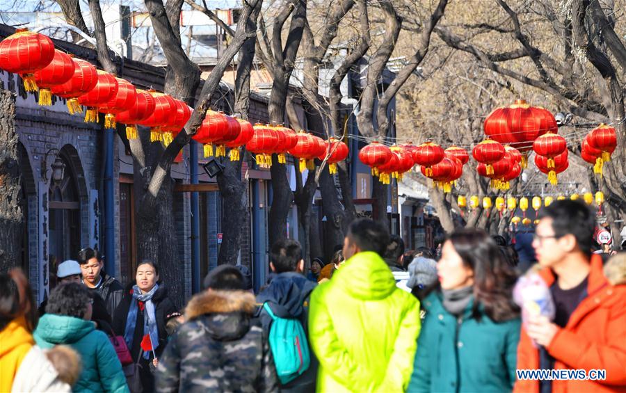 CHINA-BEIJING-SPRING FESTIVAL-ATMOSPHERE (CN)