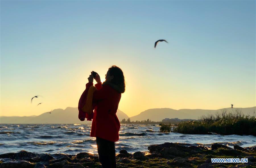 CHINA-KUNMING-DIANCHI LAKE-SCENERY (CN)