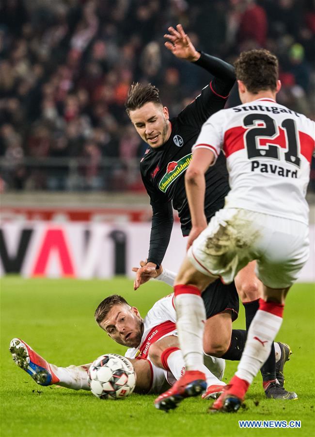 (SP)GERMANY-STUTTGART-SOCCER-BUNDESLIGA-STUTTGART VS FREIBURG