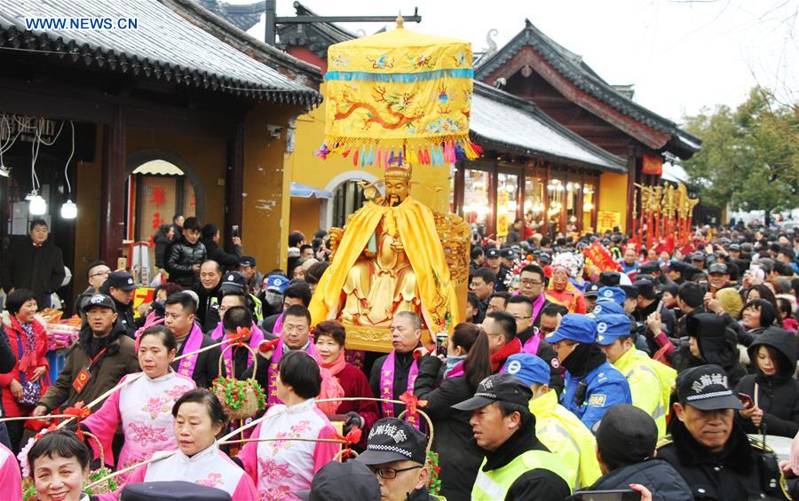 #CHINA-LUNAR NEW YEAR-GOD OF WEALTH (CN)