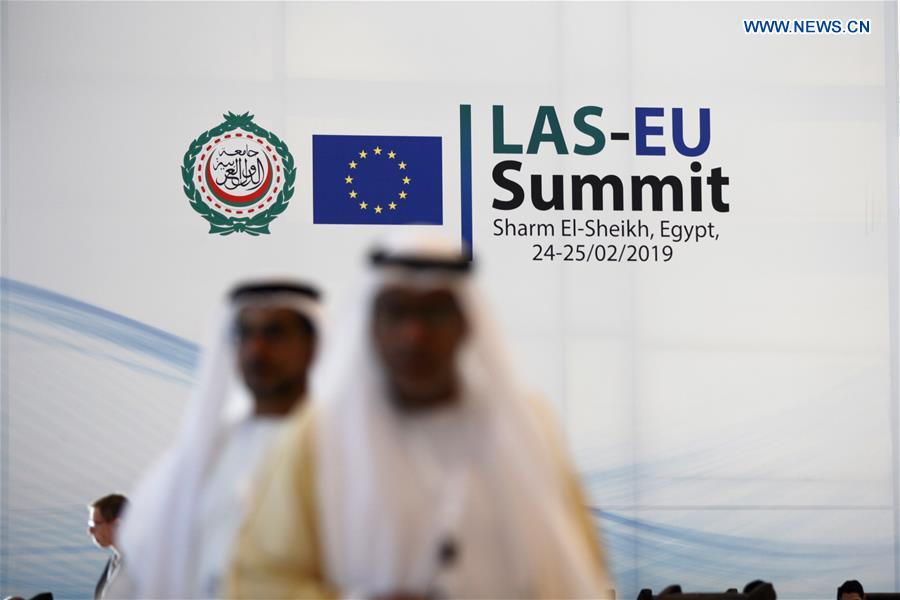 EGYPT-SHARM EL-SHEIKH-LAS-EU SUMMIT