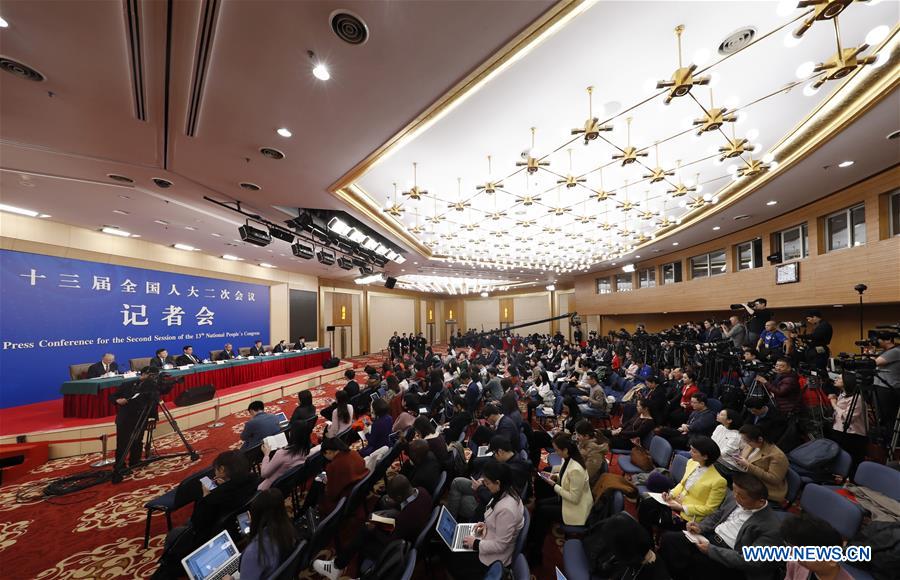 (TWO SESSIONS)CHINA-BEIJING-NPC-PRESS CONFERENCE (CN)