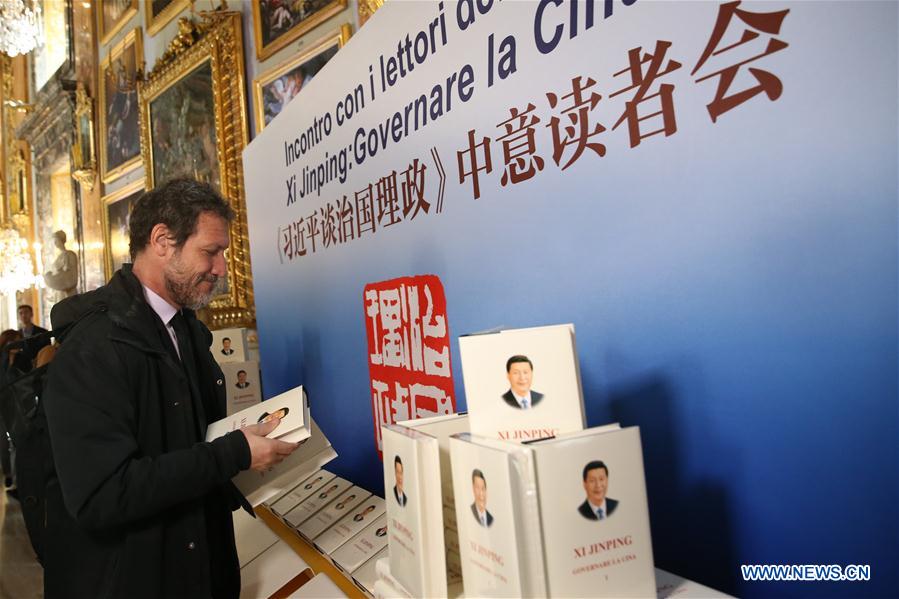 ITALY-ROME-PRESIDENT XI-BOOK-SEMINAR