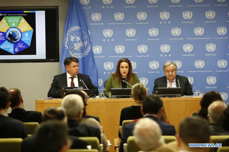 UN-WMO-REPORT-NEWS CONFERENCE