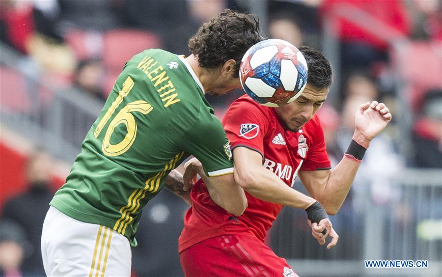 (SP)CANADA-TORONTO-SOCCER-MLS-TORONTO FC VS PORTLAND TIMBERS