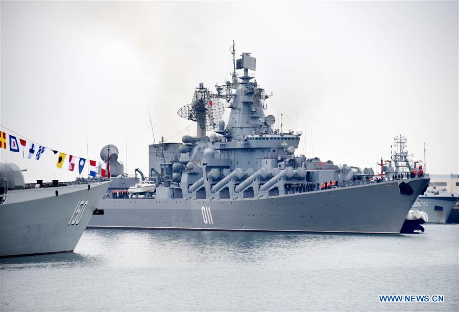 CHINA-QINGDAO-SINO-RUSSIAN-NAVY-EXERCISE (CN)