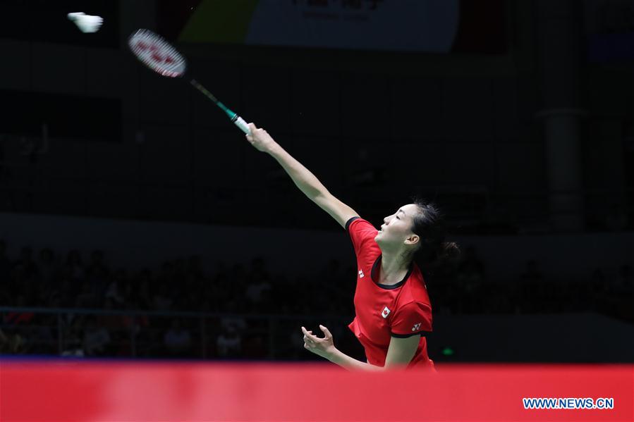 (SP)CHINA-NANNING-BADMINTON-TOTAL BWF SUDIRMAN CUP 2019