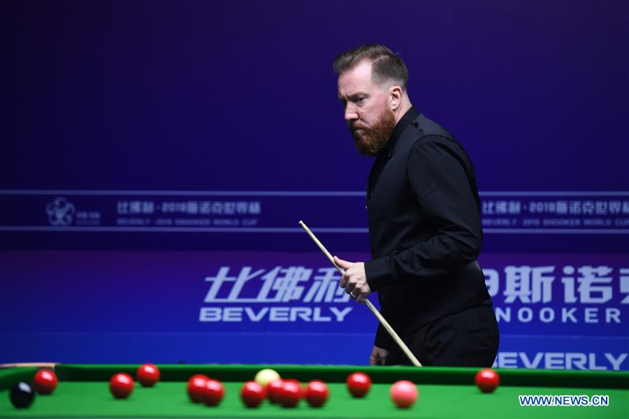 (SP)CHINA-JIANGSU-WUXI-SNOOKER WORLD CUP (CN)