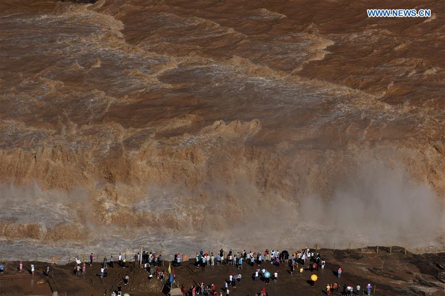 #CHINA-SHANXI-YELLOW RIVER-HUKOU WATERFALL (CN)