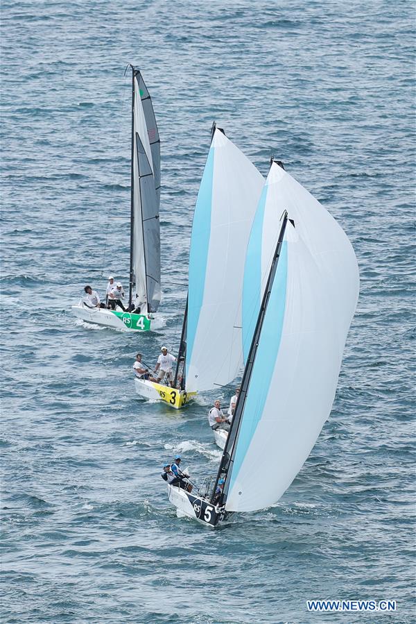 (SP)ITALY-NAPLES-SUMMER UNIVERSIADE-SAILING-PETIT FINAL