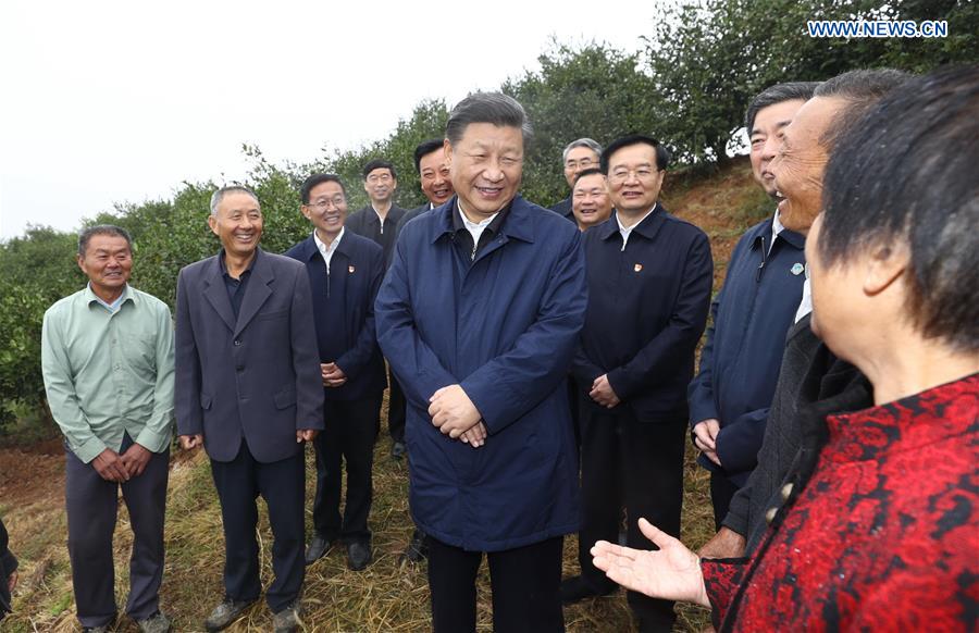 CHINA-HENAN-XI JINPING-POVERTY ALLEVIATION-INSPECTION (CN)